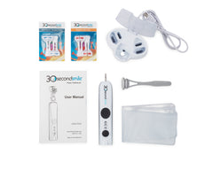 30 Second Smile ORTHODONTIC Electric Toothbrush (For people with Braces)  PLEASE CALL 888-813-6631 FOR INFO OR EMAIL INFO@30SECONDSMILE.COM