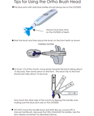 30 Second Smile ORTHODONTIC Electric Toothbrush (For people with Braces)  PLEASE CALL 888-813-6631 FOR INFO OR EMAIL INFO@30SECONDSMILE.COM