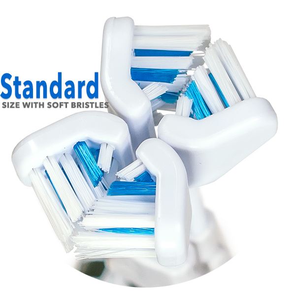 30 Second Smile Standard Soft Replacement Brush Heads