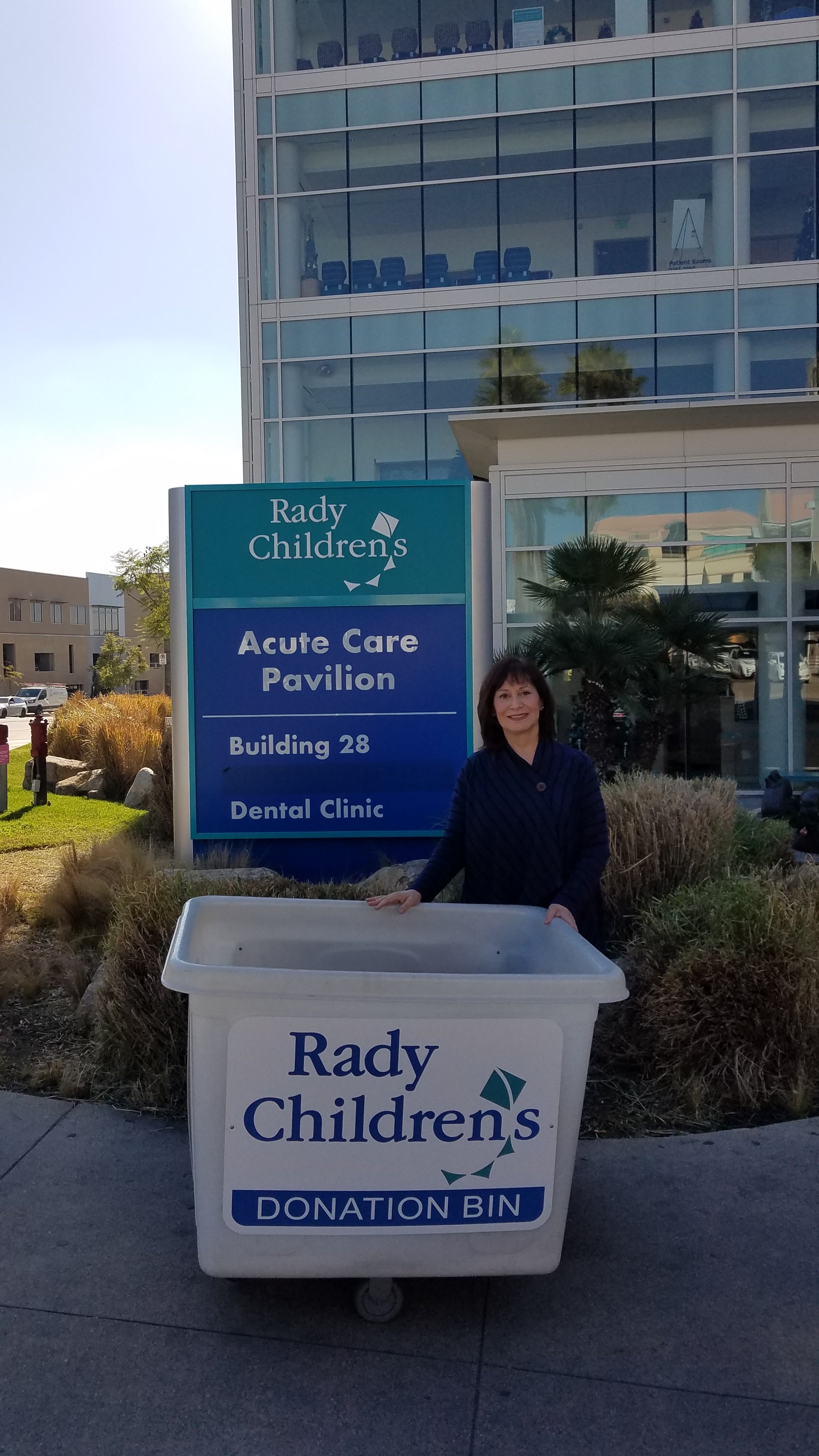 Donation to Rady Children’s Hospital of San Diego, CA