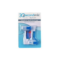 30 Second Smile ORTHODONTIC Electric Toothbrush (For people with Braces)  PLEASE CALL 888-813-6631 FOR INFO OR EMAIL INFO@30SECONDSMILE.COM